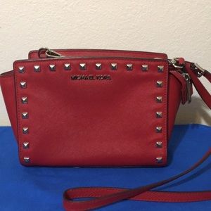 Michael kors red purse